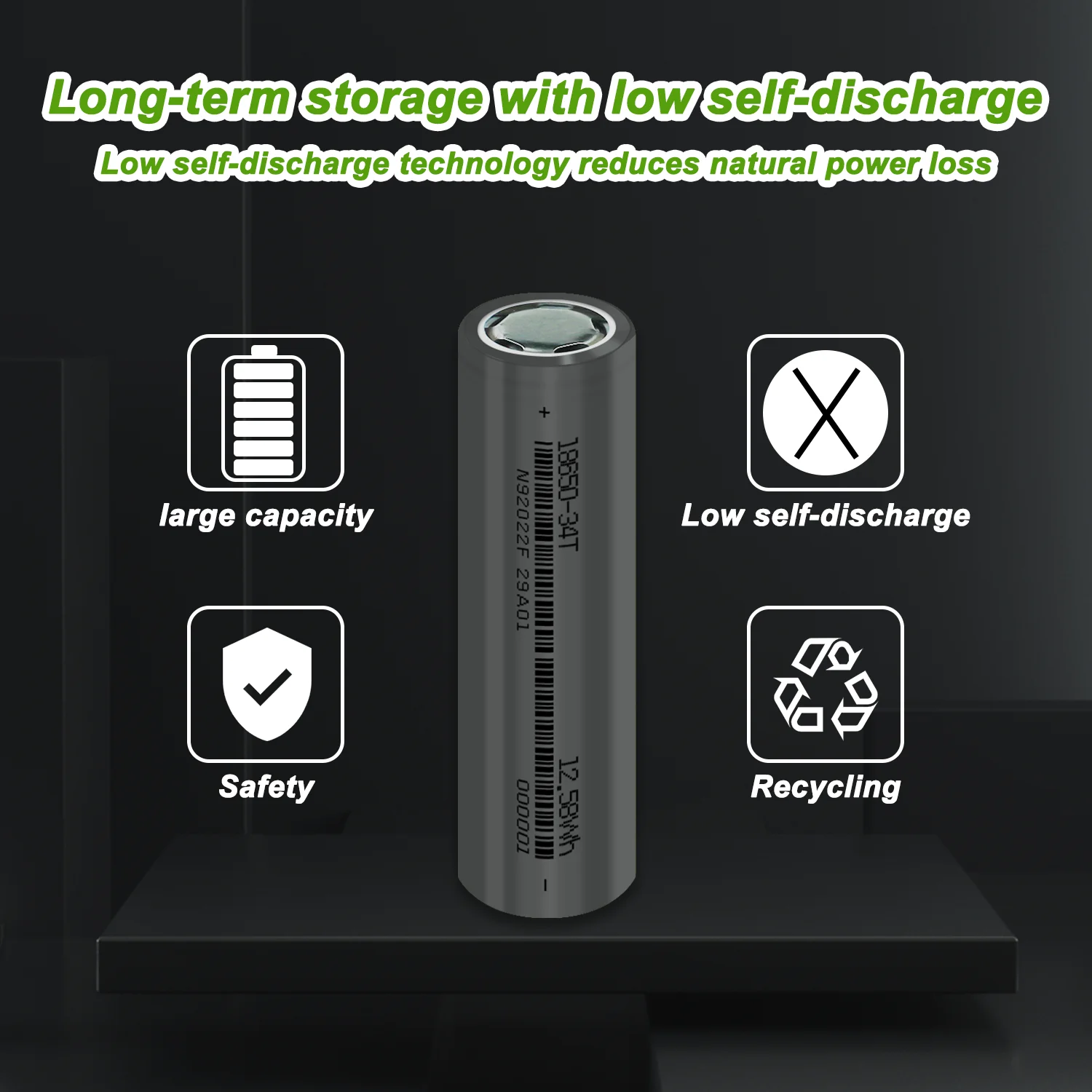 New18650 battery 3.7v 3400mAh 100% Original Lithium Rechargeable Battery For Flashlight Various Electronic Devices Battery