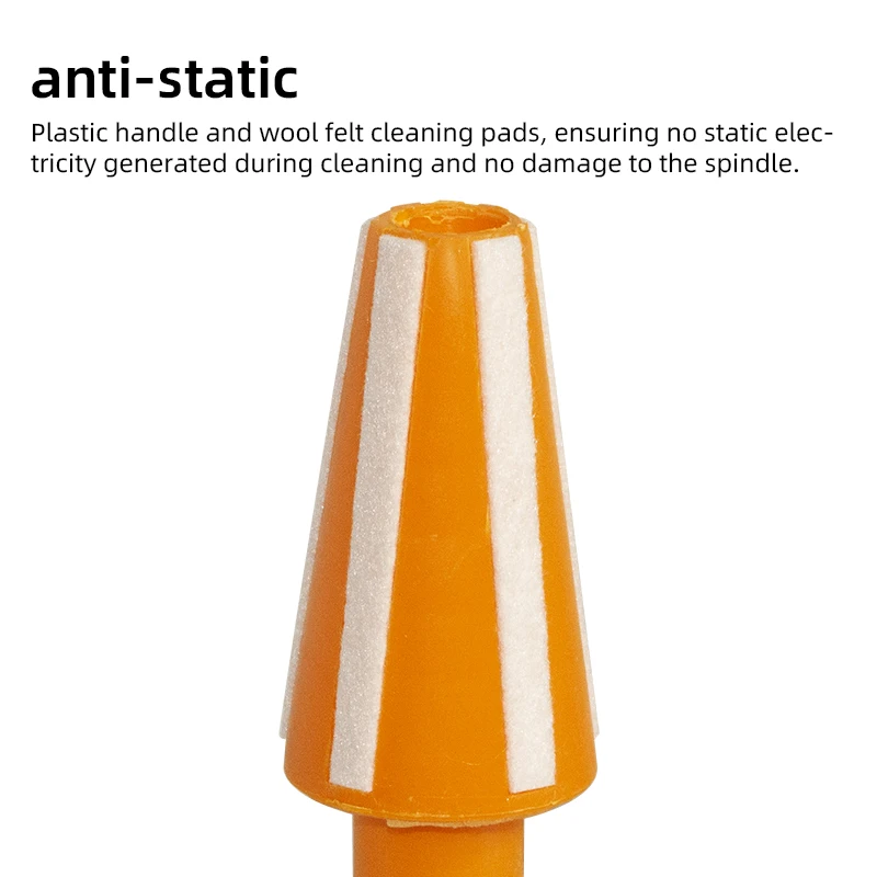 CNC المغزل تنظيف قضيب بالقطع مركز أداة مقبض المغزل تنظيف فرشاة الصوف BT30/40/50 HSK25/32/40/50/63 IOS 20/25