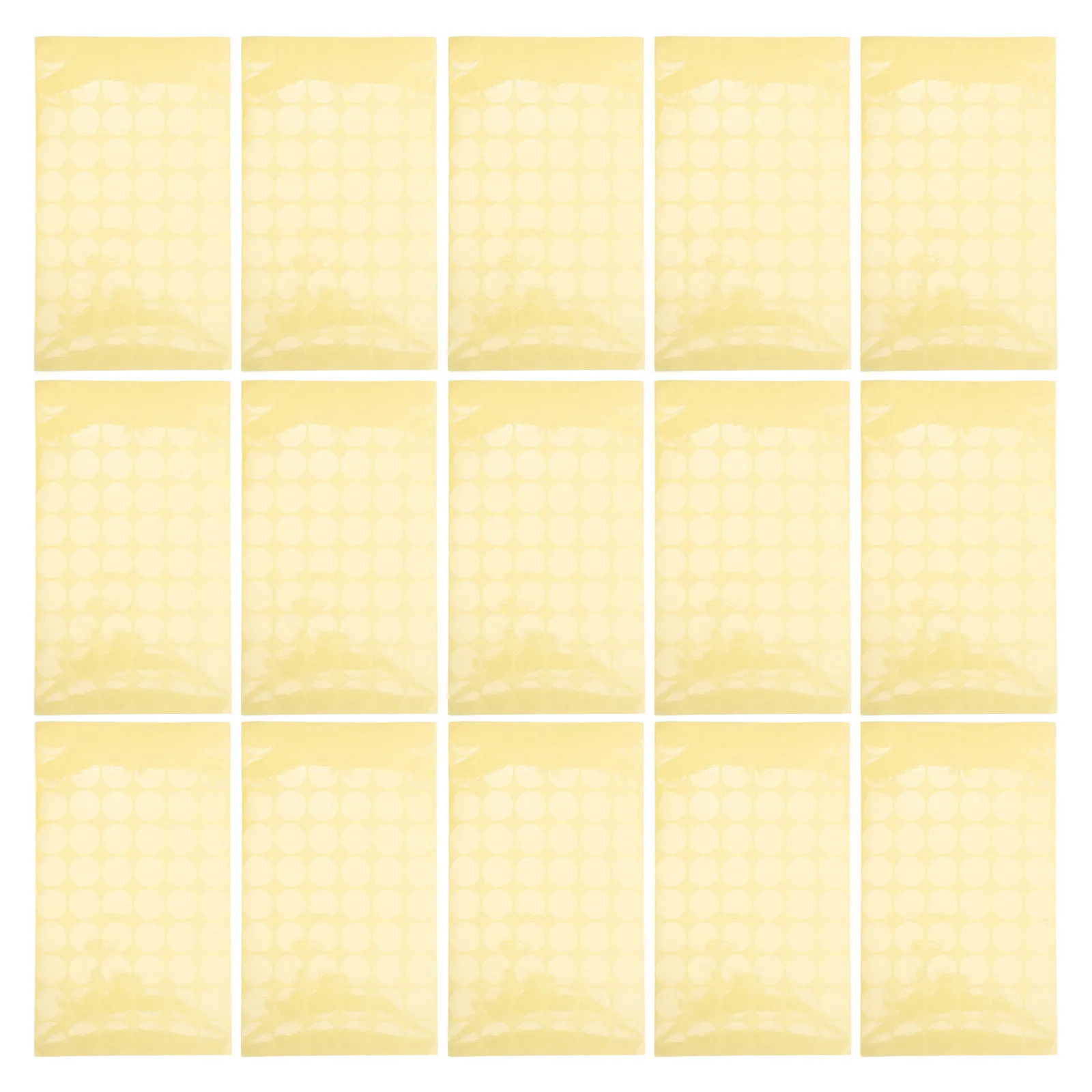 

84 Sheets Envelope Seals Package Stickers Clear Round Labels Bag Sealing Circle for