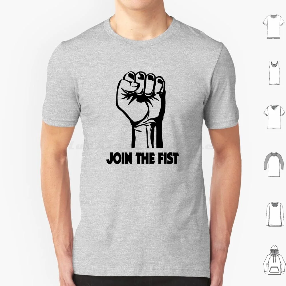 Join The Fist T Shirt Big Size 100% Cotton The Office Office Dwight Schrute Jim Halpert Pam Beesly Steve Carell Michael Dunder