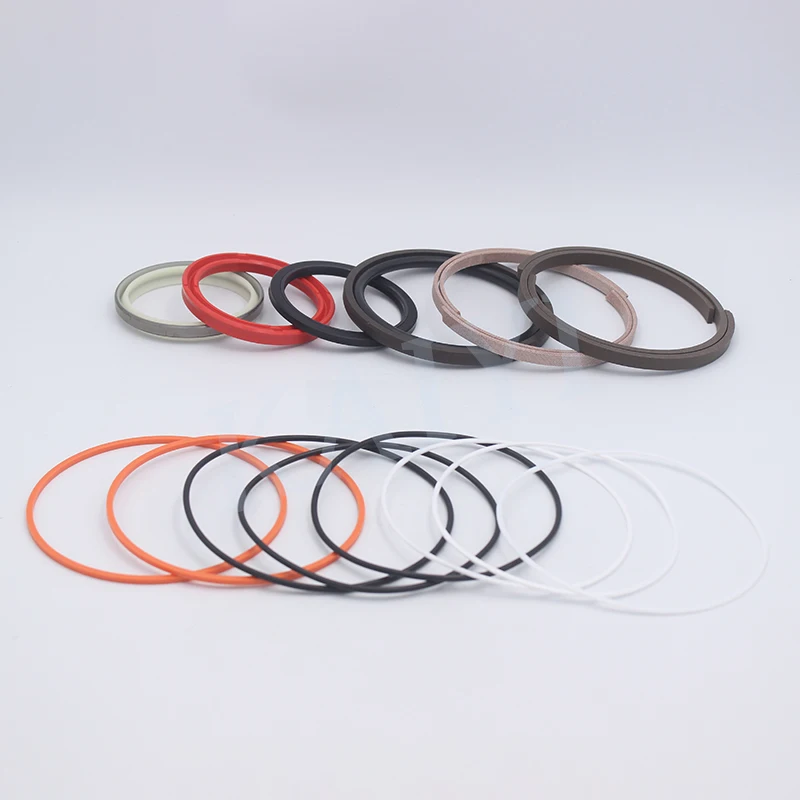 For Hitachi ZX EX Excavator middle Boom arm Piston Oil Seal Kit ZX70 60-95 Cylinder Lift Tilt Traverse Cylinder Repair Kit