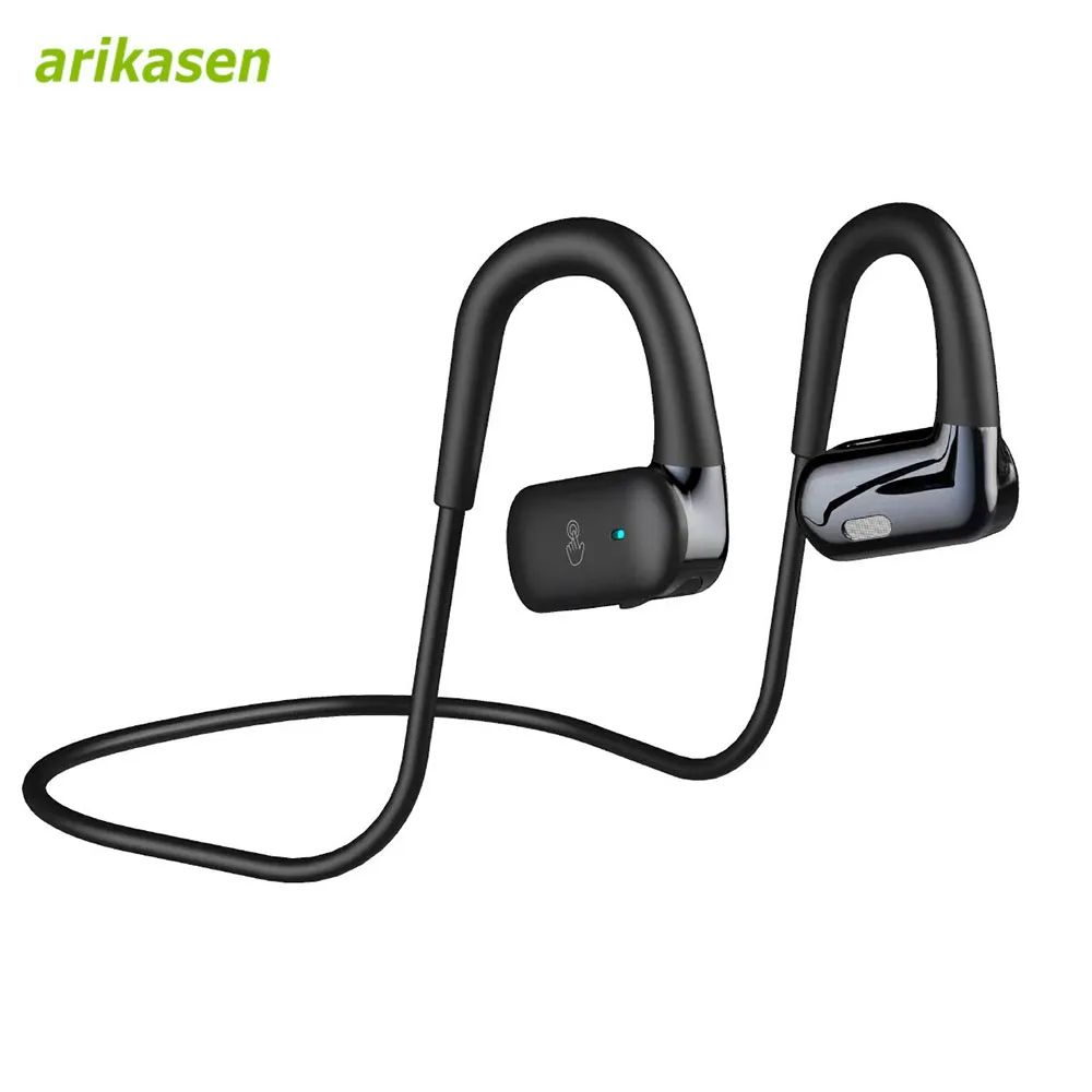 

Open Ear Wireless Headphones Bluetooth 5.4 Air Conduction Sport Earbuds with Premium Sound Call Noise Reduction Mic for Running