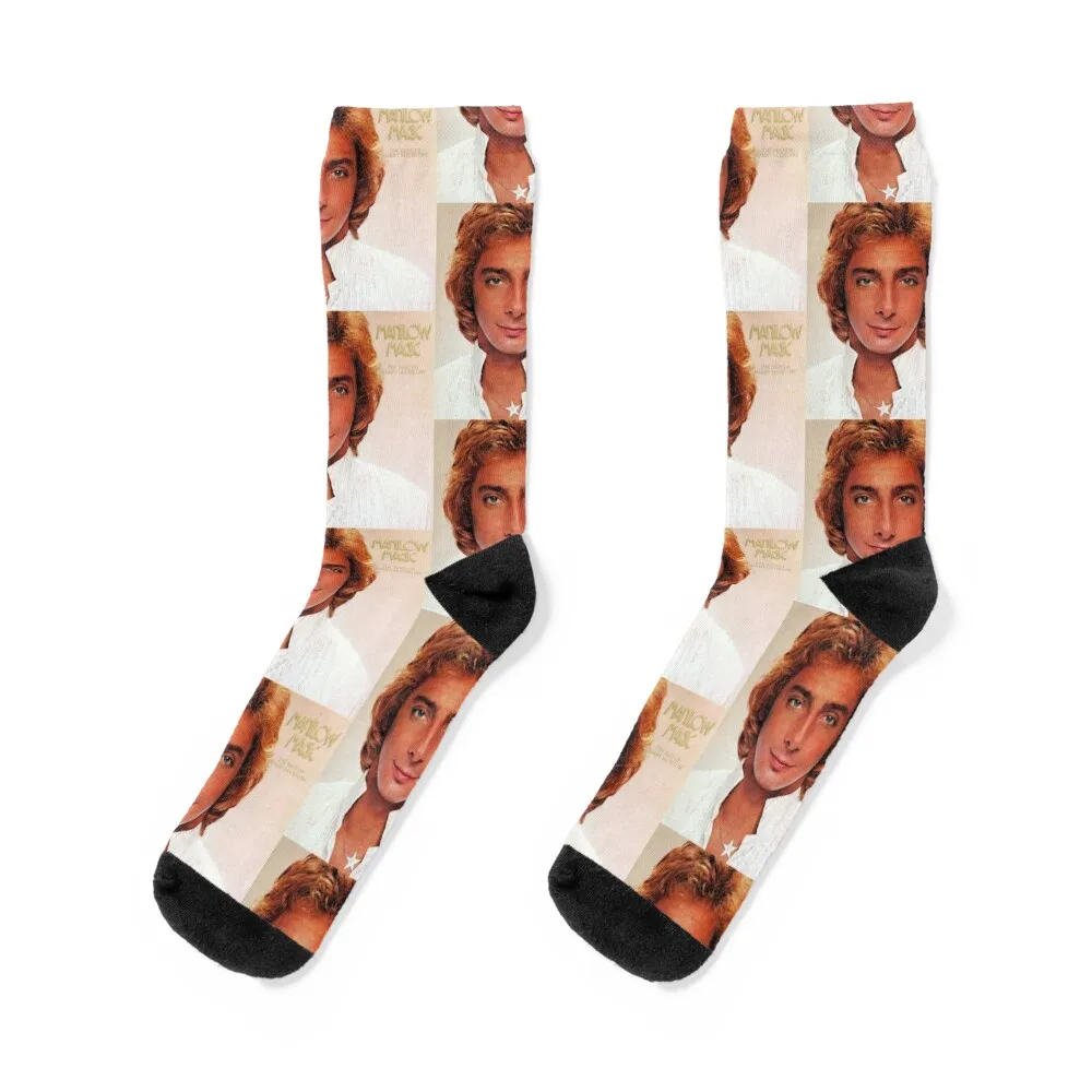 Populaire Muzikant Barry Manilow Sokken Schoenen Groothandel Gekleurde Sokken Voor Dames Heren