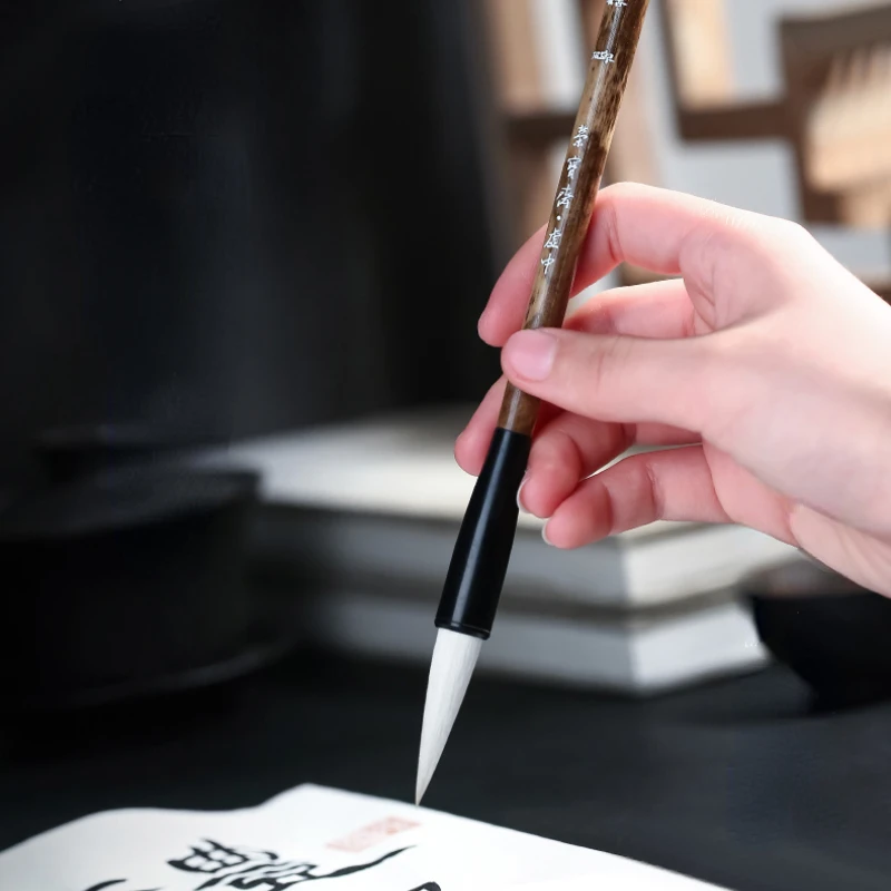 Official Script Calligraphy Writing Brush Multiple Hair Brush Beginner Copying Inscription Special Brush Pen Chinese Calligraphy