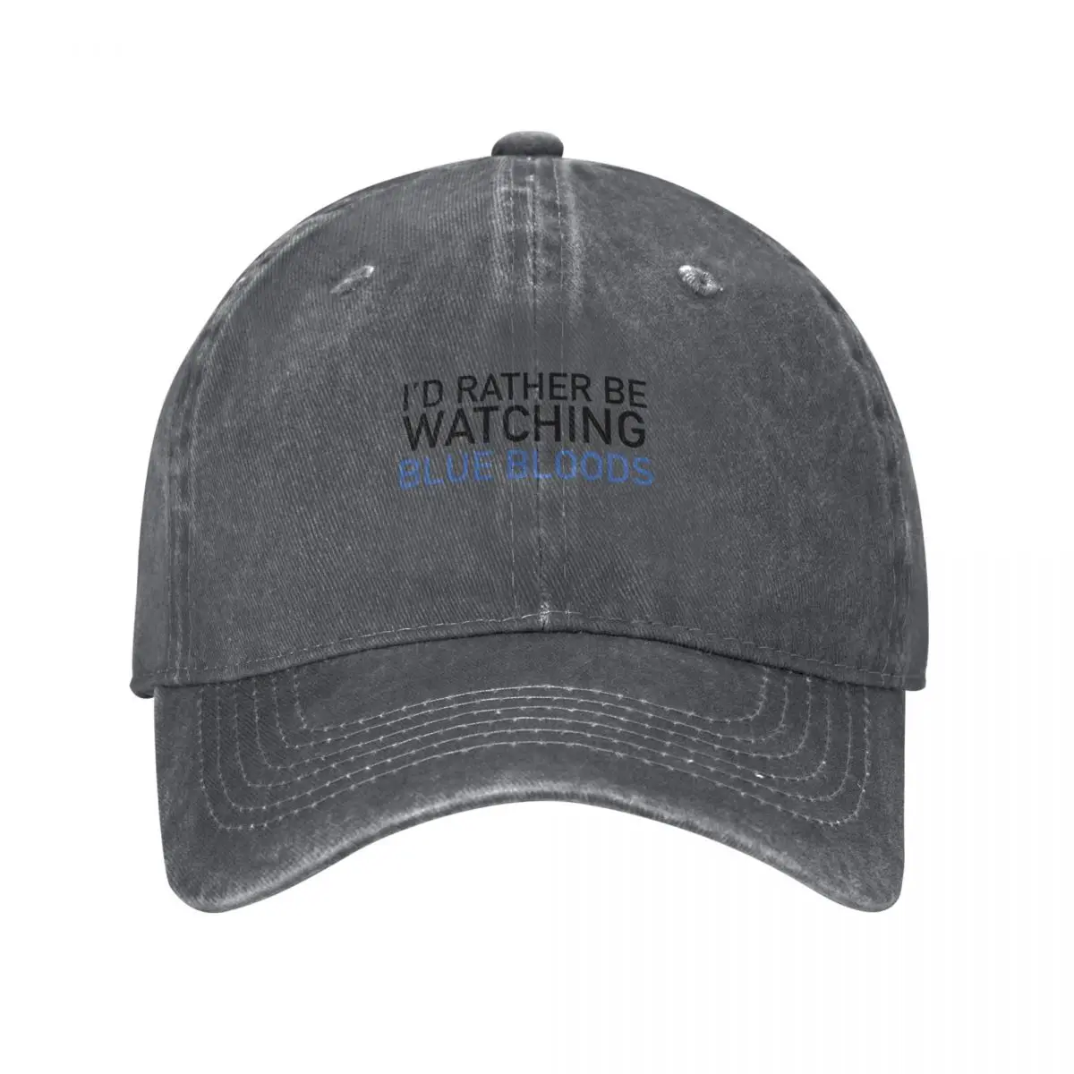 Rather be watching Blue Bloods Baseball Cap Anime Rugby Women's Golf Clothing Men's