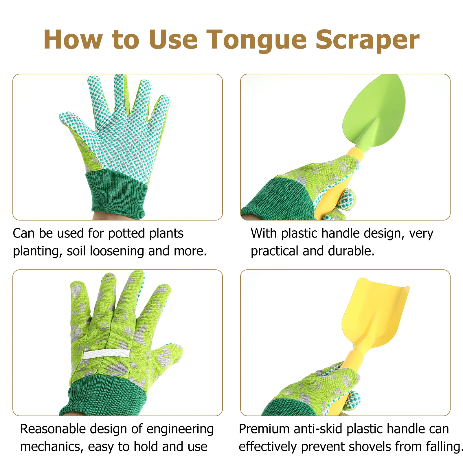 

1 комплект, детский набор садовых инструментов, мини-лопаты, перчатки, лейка, сумка для хранения, бытовые садовые инструменты для посадки бонсай