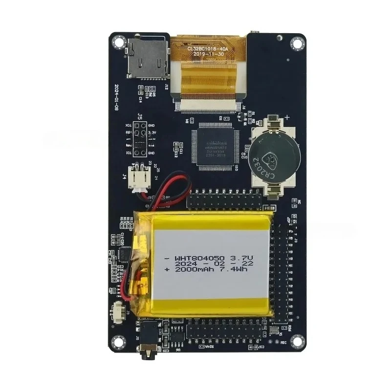 PortaPack H2 For HackRF One SDR With 0.5ppm TCXO 1500mAh Battery 3.2