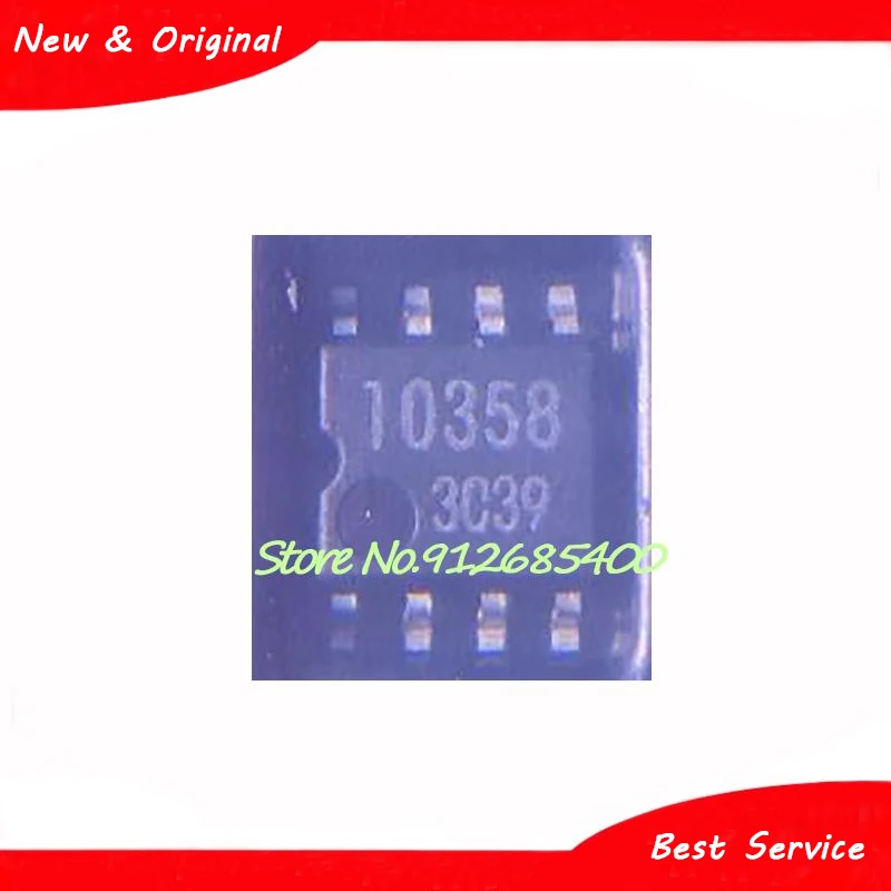 Lote de 10 unidades de BA10358F-E2, BA10358F, BA10358, 10358, SOP8, nuevo y Original, en Stock