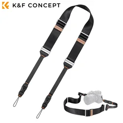 K&F Concept Camera Neck Strap Adjustable Quick Release Camera Shoulder Sling Strap For Canon Sony Olympus DSLR Camera Accessory