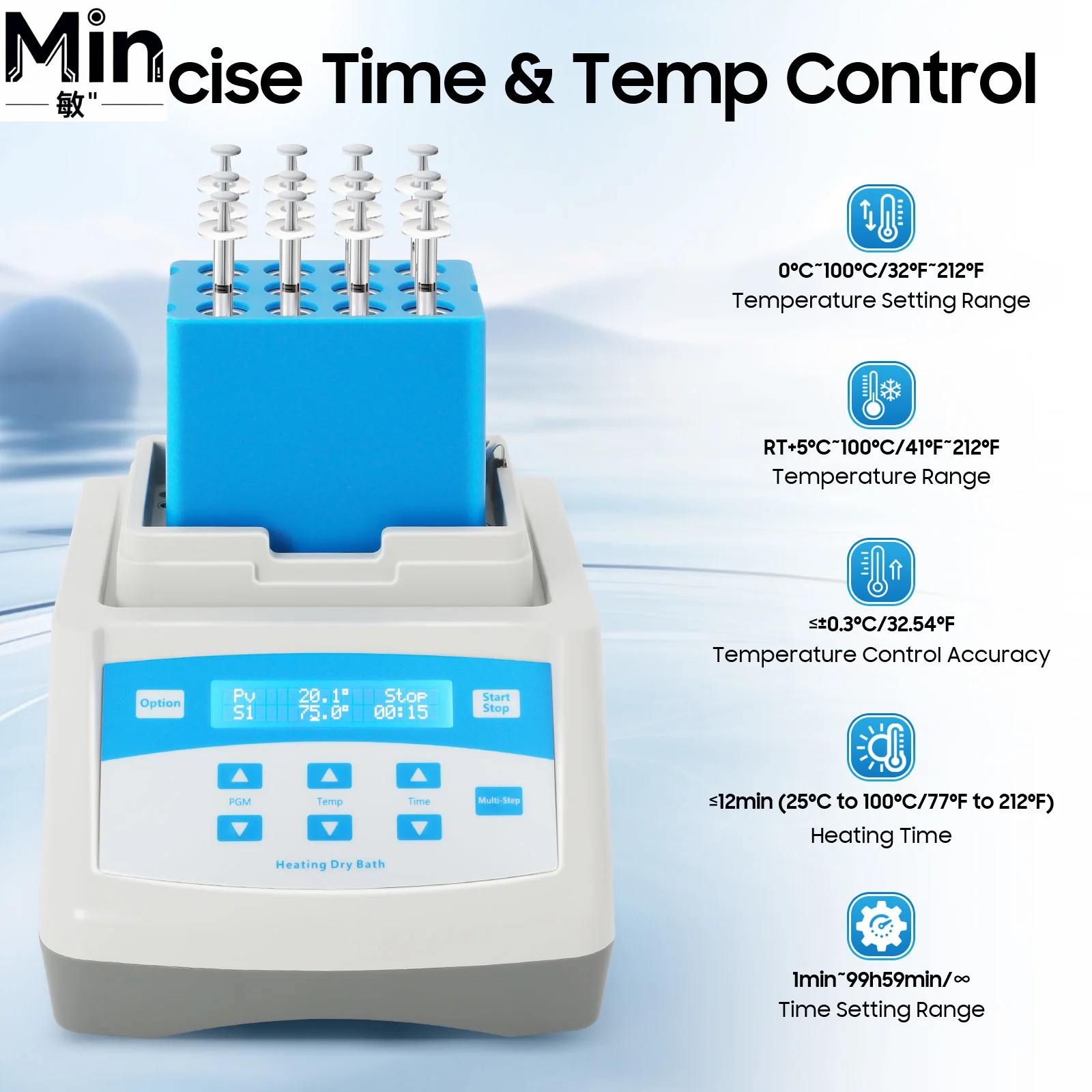 150W Digital Display Gel Heating Machine Gel Maker Serum Coagulation Plasma Bio-Filler Gel Making Laboratory Instrument