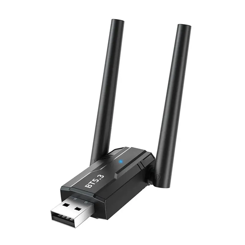 Adaptador Bluetooth 5,3 A33T-150M, adaptador USB Bluetooth sin controlador para Windows 11/10, receptor de Audio para teclado y ratón