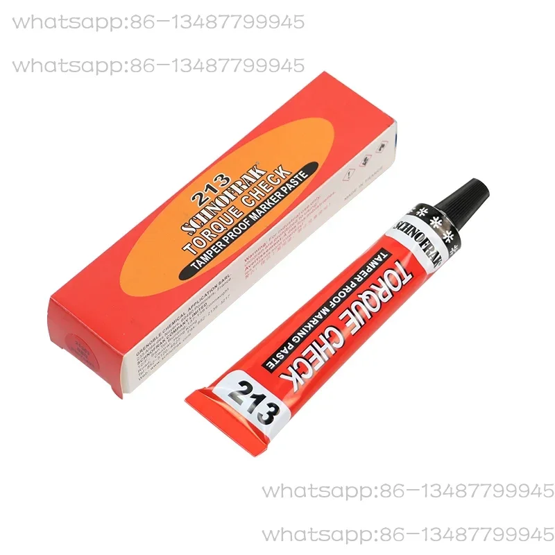 

213 marking pen bolt locking torque check tamper proof disassembly identification color paste marking adhesive