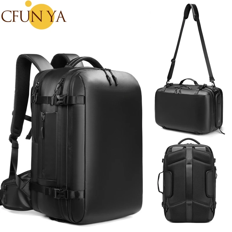 CFUN YA Luxury New Backpack For 17.3 Laptop Computer Bag Men's Outdoor Travel Knapsack Student Schoolbag Business Backpack