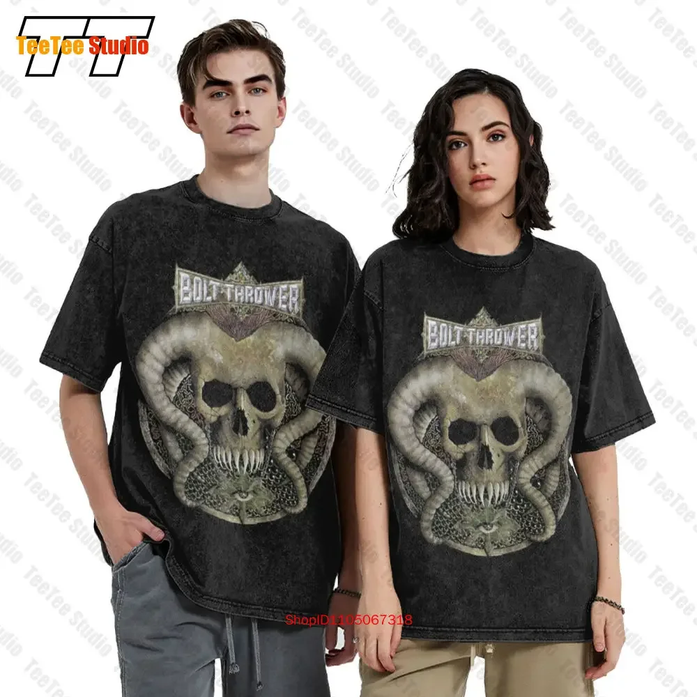 Bolt Thrower Spearhead Benediction Carcass Morgoth Asphyx Death Essential Oversized T-Shirt JSKC