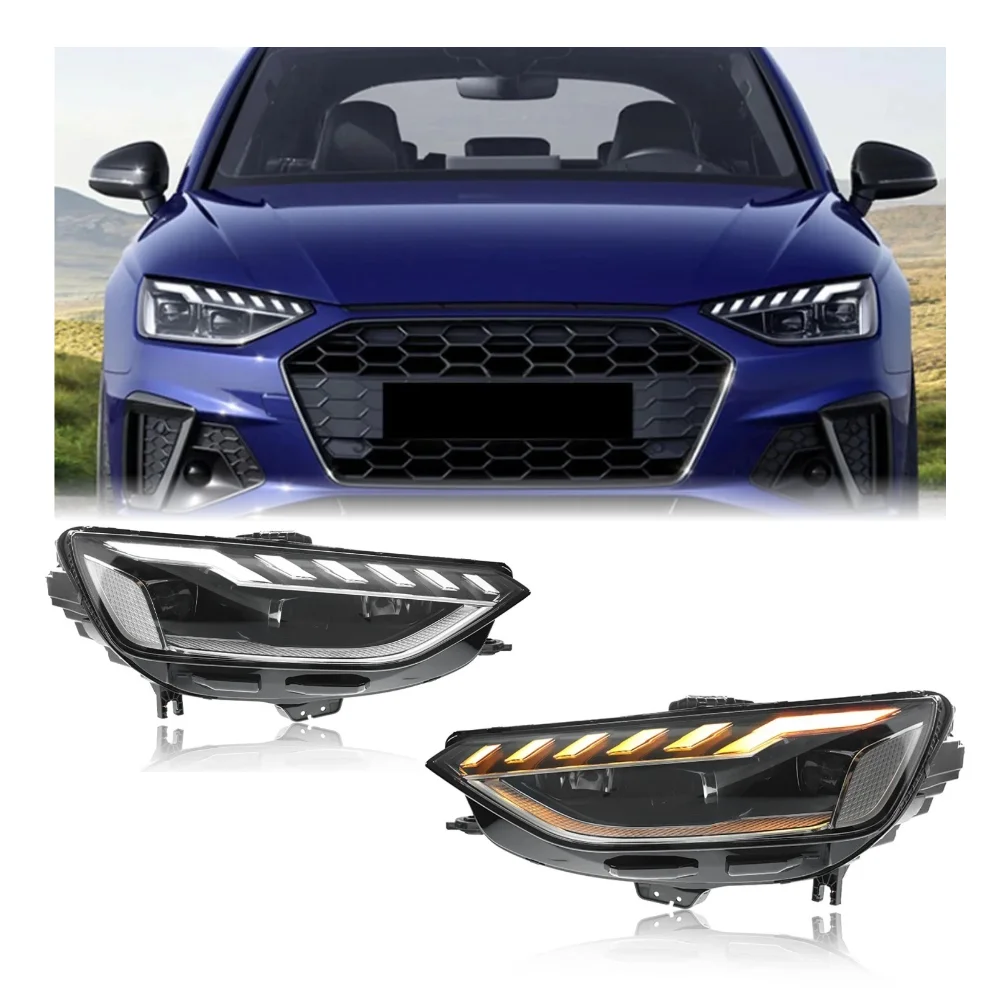 

A4 A4L S4 C7PA C8 2020-2024 Upgrade LED DRL Matrix Headlamp Turn Signal Headlights Head Lamp Modified Front Light for Audi