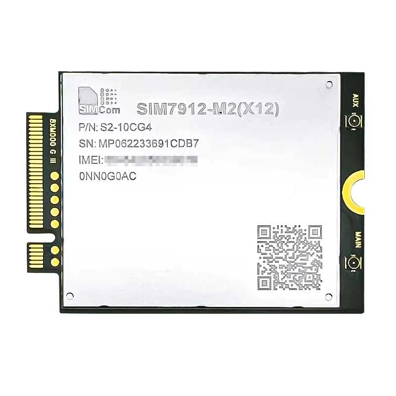 New Original SIMCOM SIM7912G SIM7912G-M2 CAT12 M.2 4G LTE 600M module compatible with SIM7500/SIM7600/SIM7912 Series modules