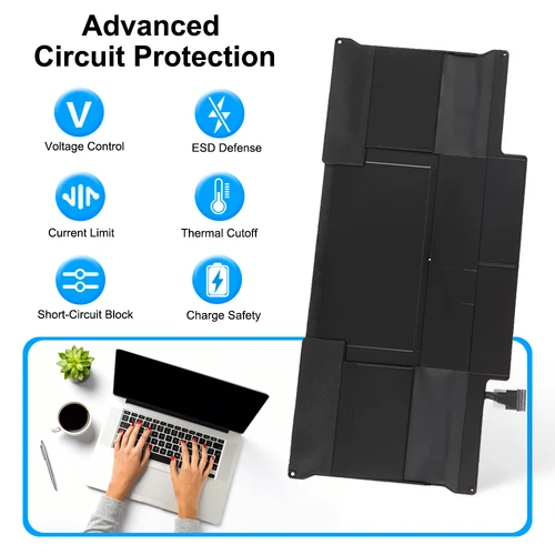 Imagen 2 del producto KingSener nueva batería de ordenador portátil A1496 para Apple MacBook Air 13 ""A1466 2012/2013/2014/2015/2017 MD760LL/A MD761CH/A 7,6 V 7150mAh