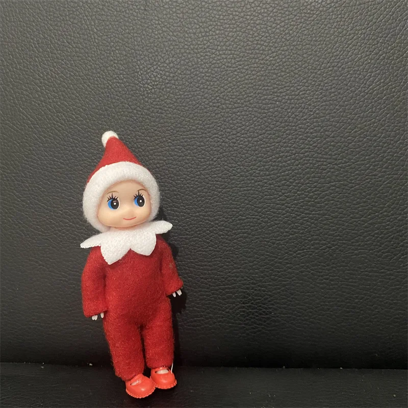 2023 Merry Christmas Bookshelf Elf Dolls Christmas Decor for Home Xmas Ornaments Gift Navidad Party Supplies Happy New Year 2024