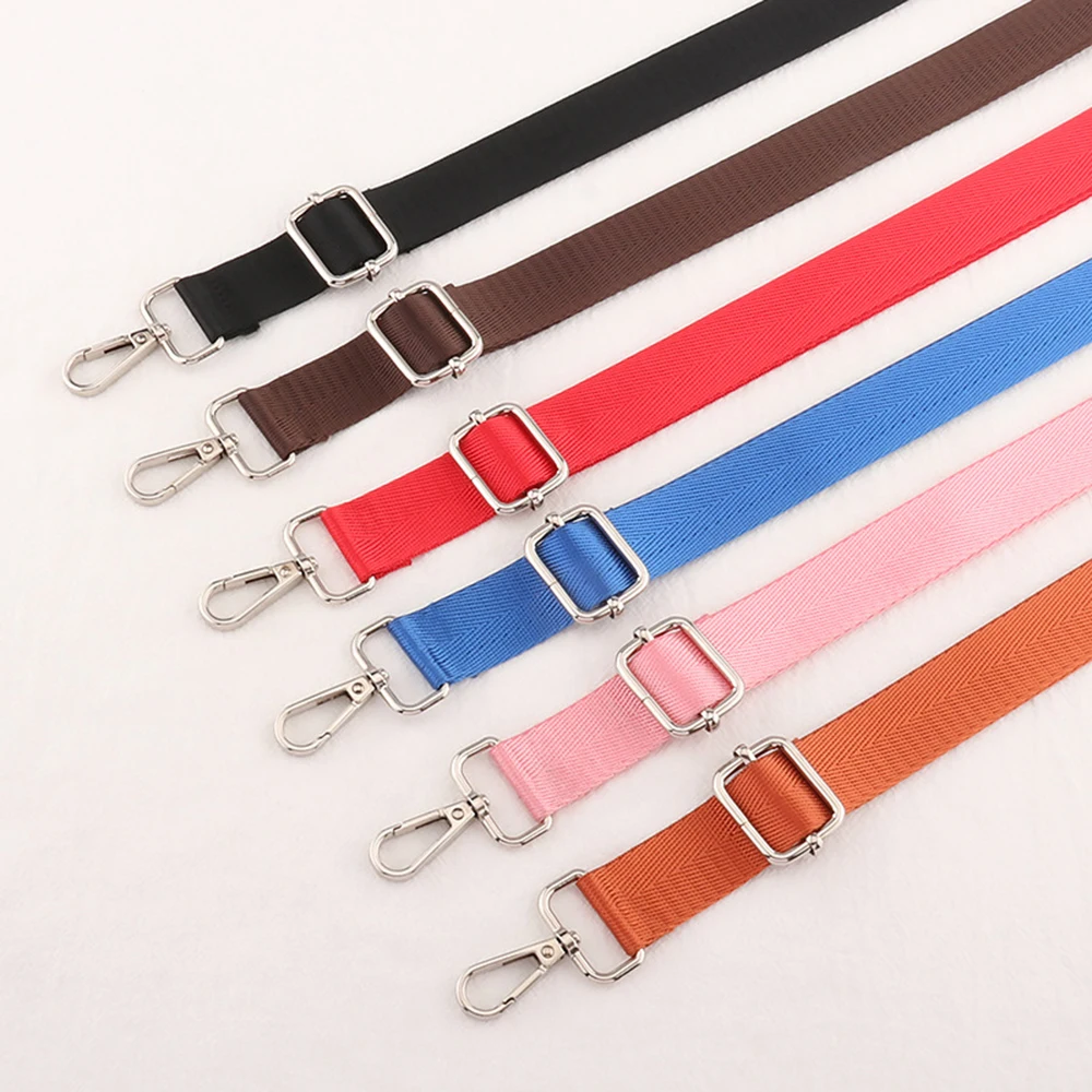 Fashion Shoulder Bag Strap Wide Replacement Strap For Bags Adjustable DIY Fashion Nylon Woman Messenger Bag Accessories