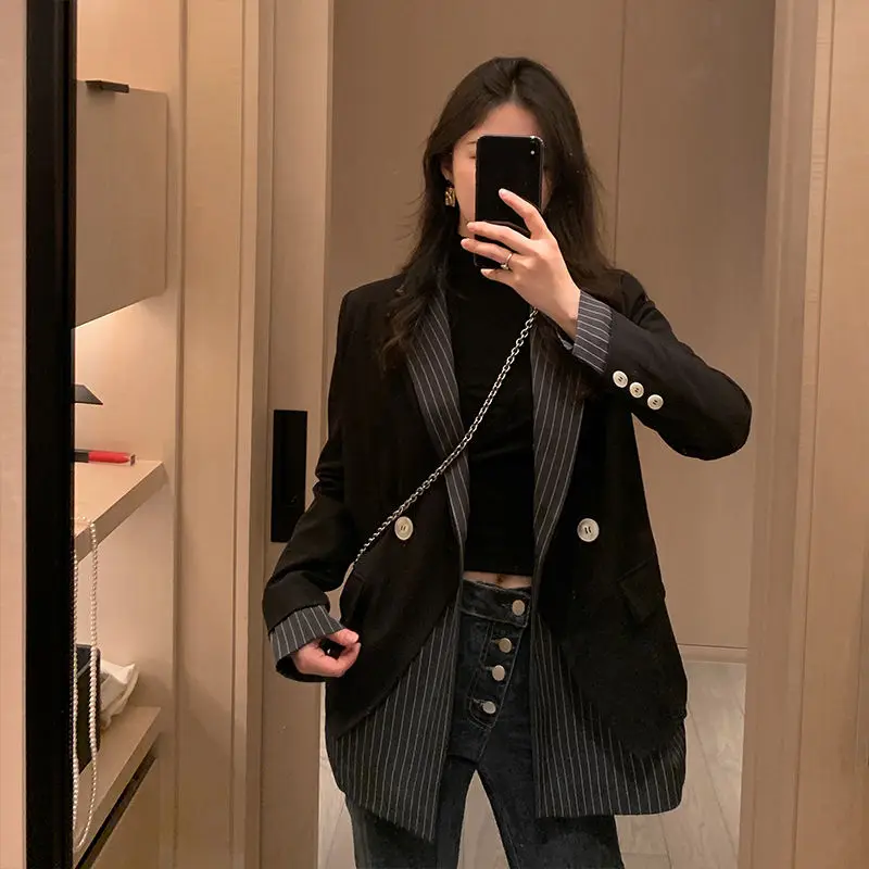 Vy2273 2020 spring autumn winter new women fashion casual Ladies work wear nice Jacket woman female OL black blazer women