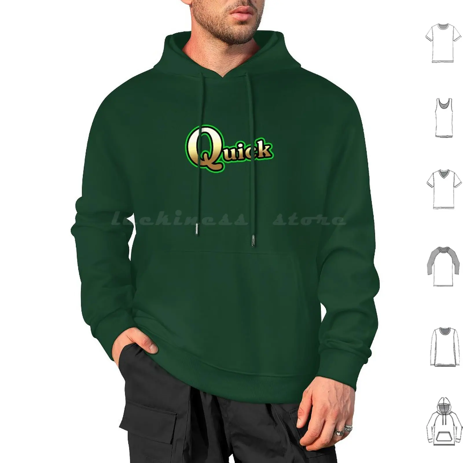 Quick Shirt Green Hoodie cotton Long Sleeve Fgo Fate Grand Order Fate Stay Night Quick