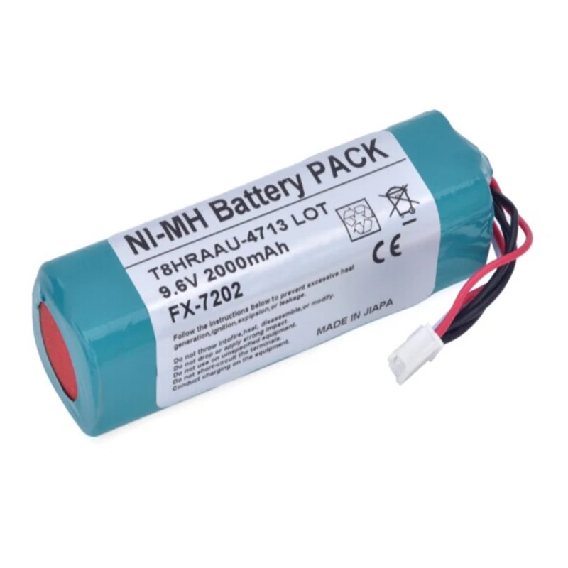 

Ni-MH High Quality Replacement Battery 8PHR T8HRAAU-4713 515900022 9.6V 2000mAh For Fukuda FX-2201 FX-7201 FX-7202