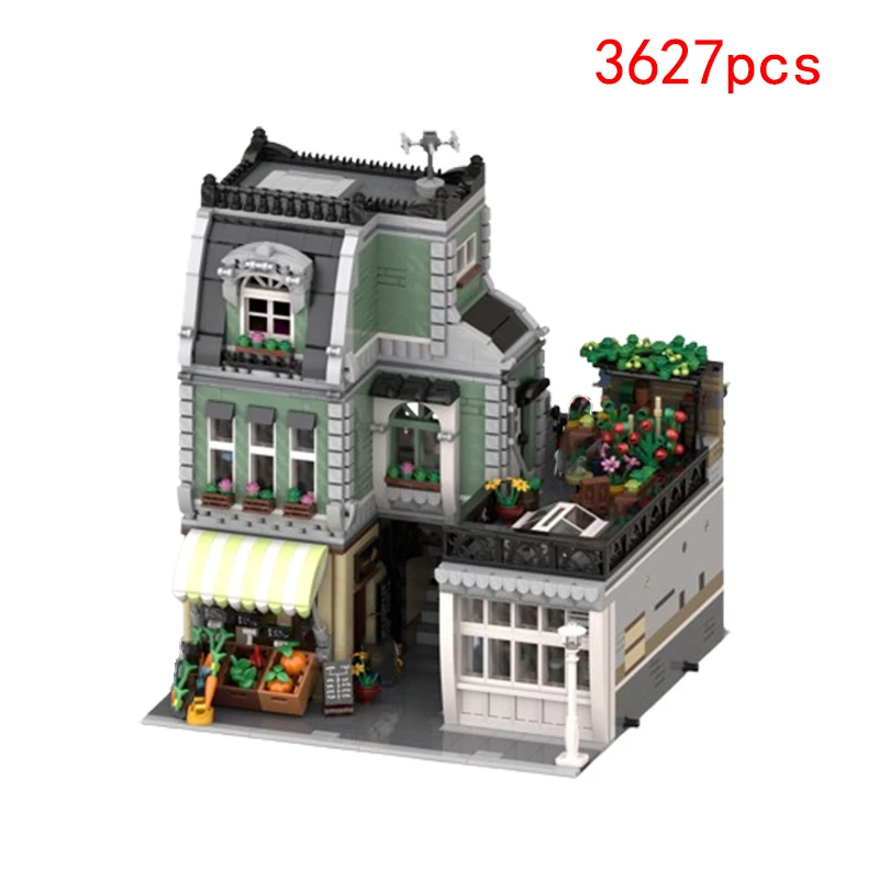 Spot Small Particle Assembly MOC-59472 Building Construction 3627pcs Children's Puzzle Toy DIY Model Creative Gift Ornament