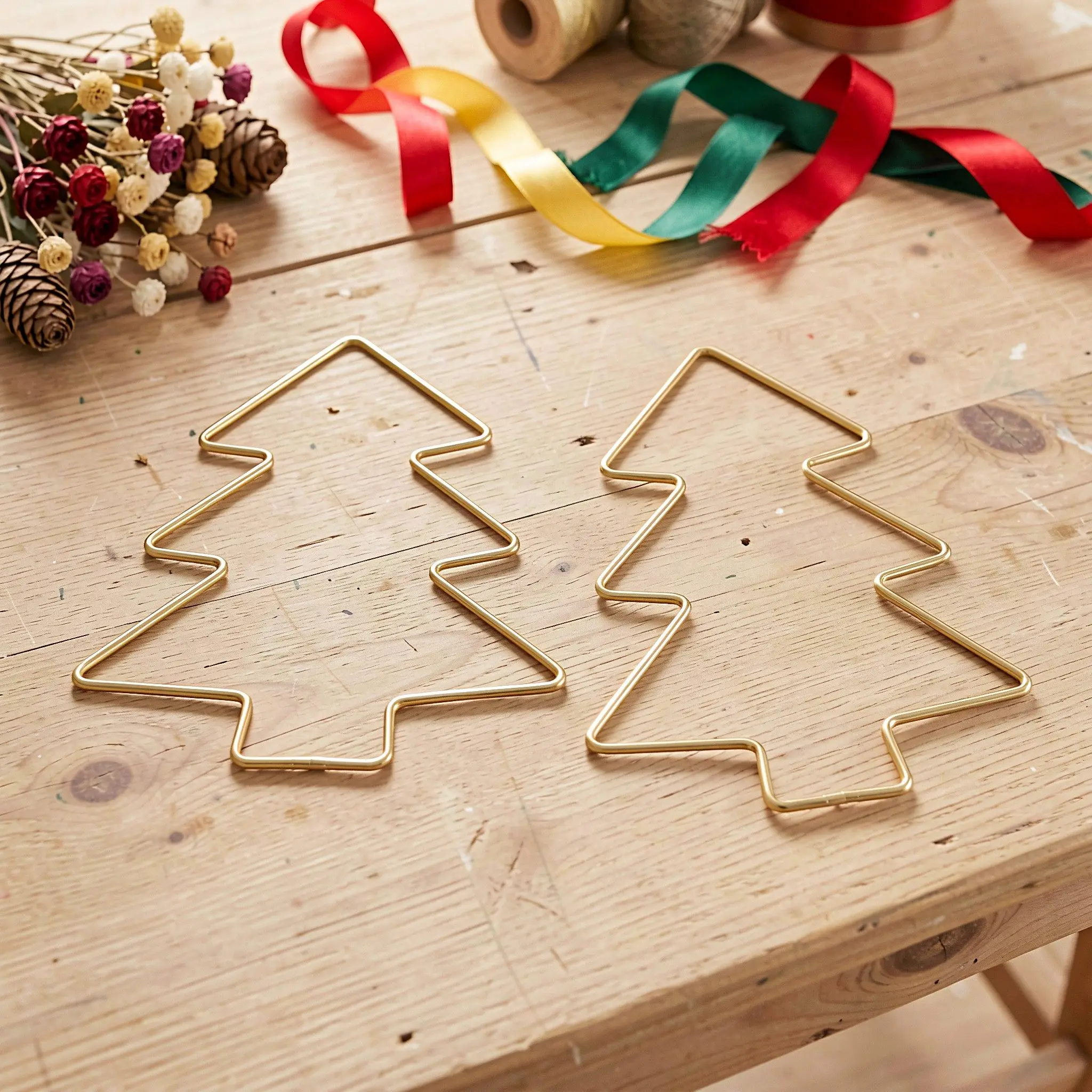4 ชิ้น โครงพวงหรีดโลหะ โครงพวง - Wreath Form Wire บทวิจารณ์และราคา