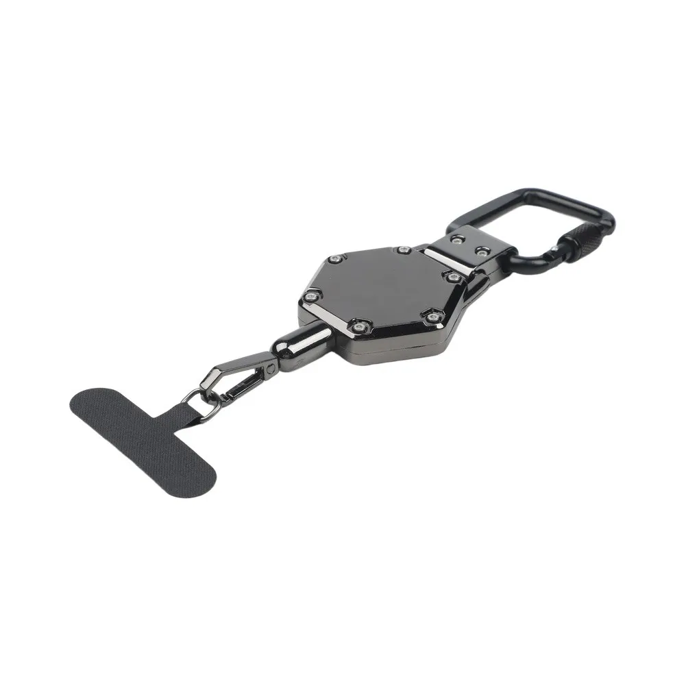 Anti-Theft Retractable Phone Tether for Smartphone - Secure Outdoor Lanyard for Hiking Climbing Fishing Activities