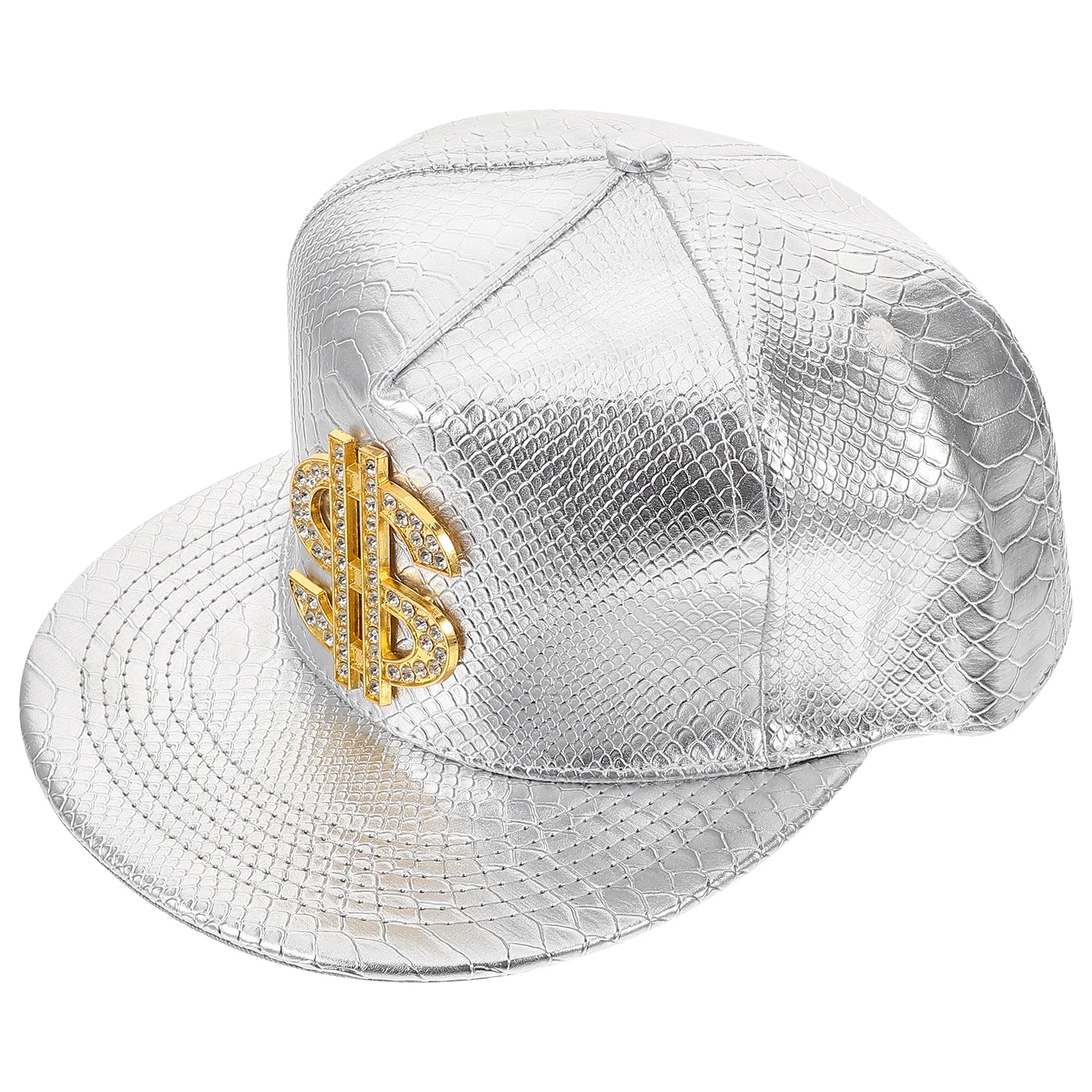 

Symbol Hat Flat Brim Baseball Cap Bill Brimmed Caps American Hats for Men