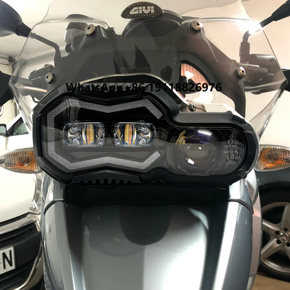 

Motorcycle Lights Headlight for F800GS F800R F700GS F650GS Adventure Motorcycles Complete LED Projector Headlight Assembly