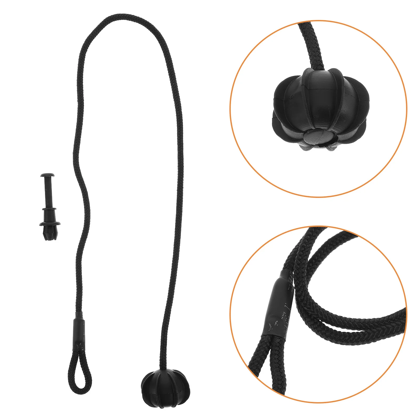 

2Sets Trunk Partition Lanyard Hanging Rope with Buckle for Car Boot Rear Parcel Shelf Organizers Adjustable Bungee Straps Heavy