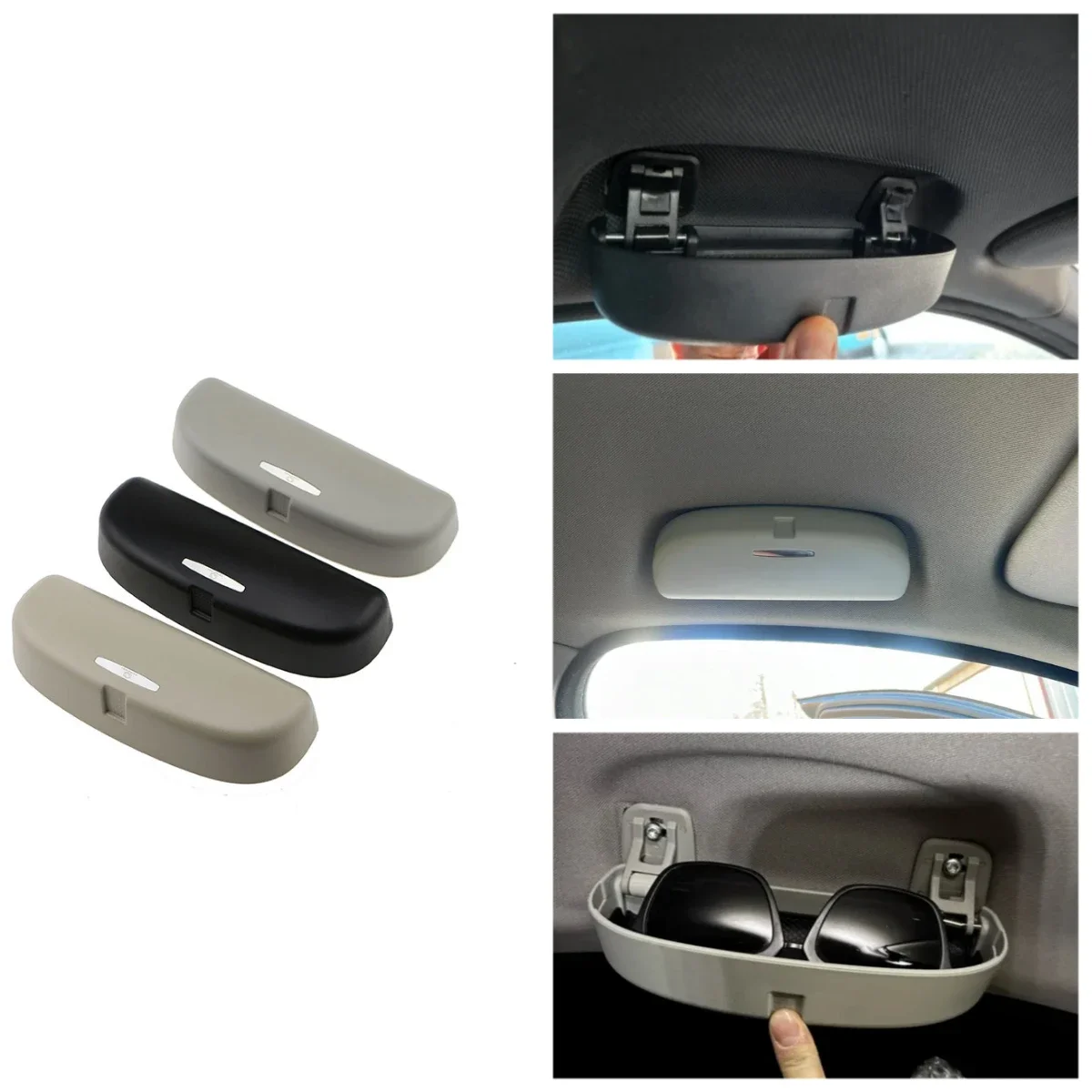Car Sunglasses Case Box Storage Holder for BMW X1 X3 F25 X5 F15 F85 F20 F21 F30 F35 F80 F32 F33 F82 F83 F10 F18 F11