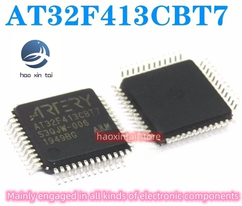

20pcs stock straight hair new original AT32F413CBT7 replace STM32F103C8T6 AT32F413CBT7