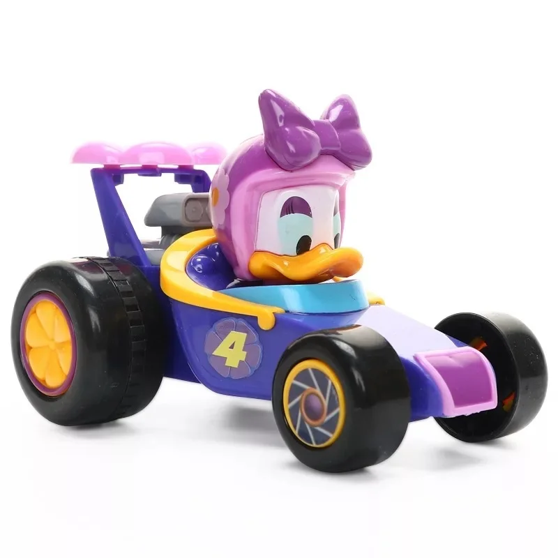 Genuine Disney Pixar Cars Cartoons Mickey Minnie Donald Duck Daisy Goofy Quality Plastic Car Toys For Children\'s Birthday Gift