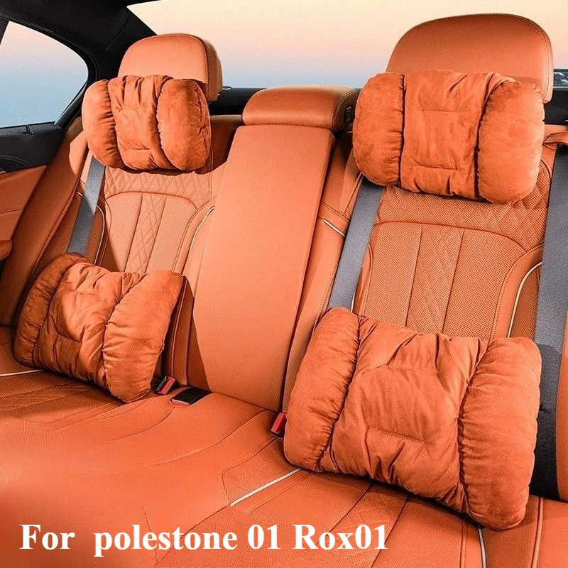 Fit For BAIC JISHI polestone 01 Rox01 Car Headrest And Lumbar Support Accessories Neck Protection Pillow Cushion Lumbar Pillow