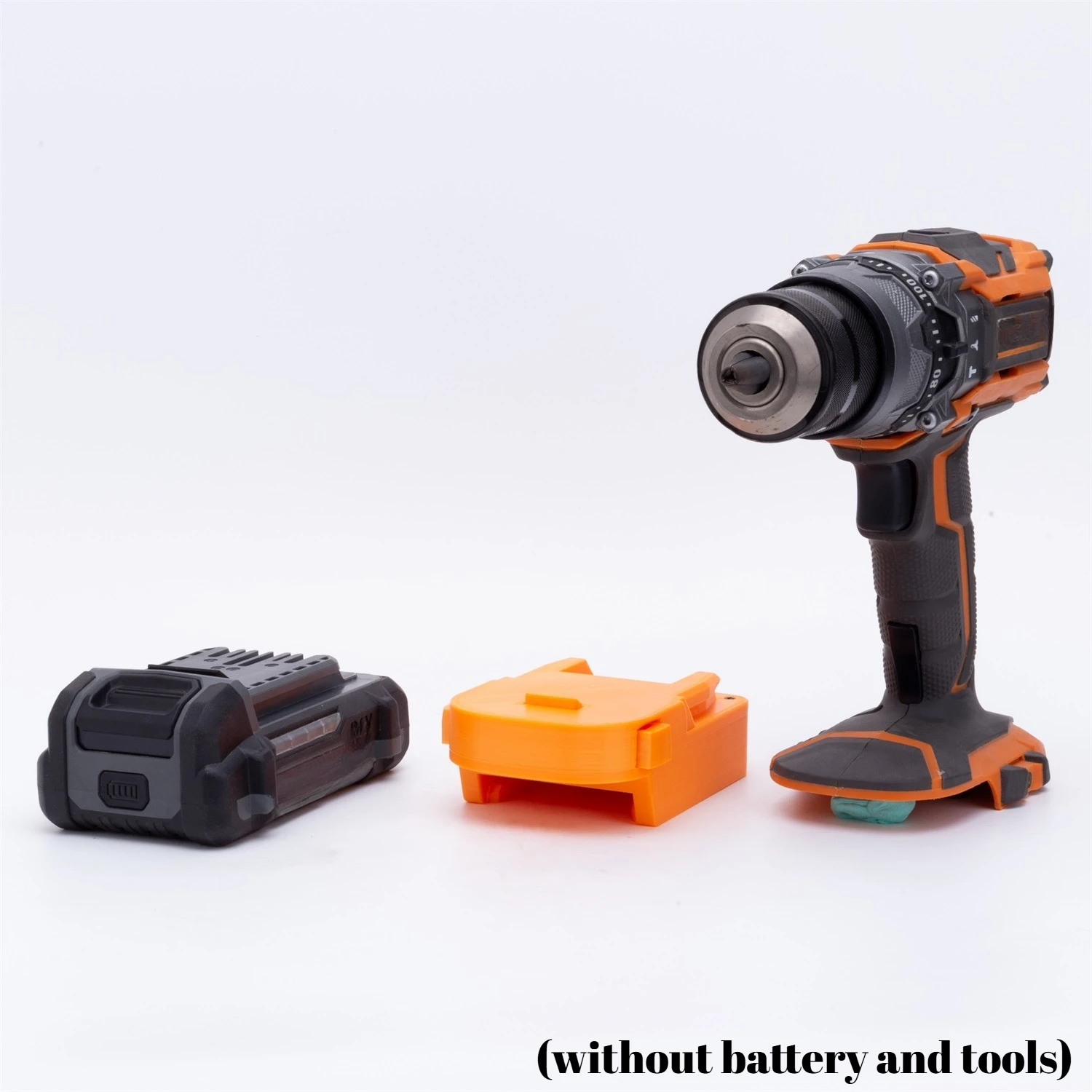 Adaptor Batteries Converter For Flex 24V Lithium Ion to Ridgid / AEG 18V Brushless Tools Adaptor(without battery and tools)