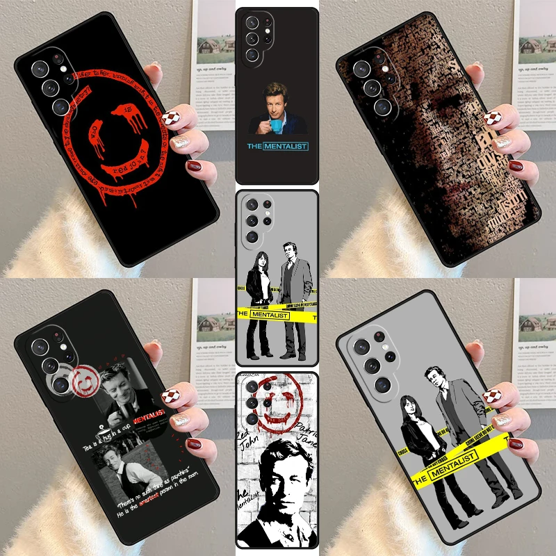 The Mentalist Phone Case For Samsung Galaxy S23 S21 S20 FE S24 S22 Ultra Note20 S10 S9 S8 Plus Silicone Cover