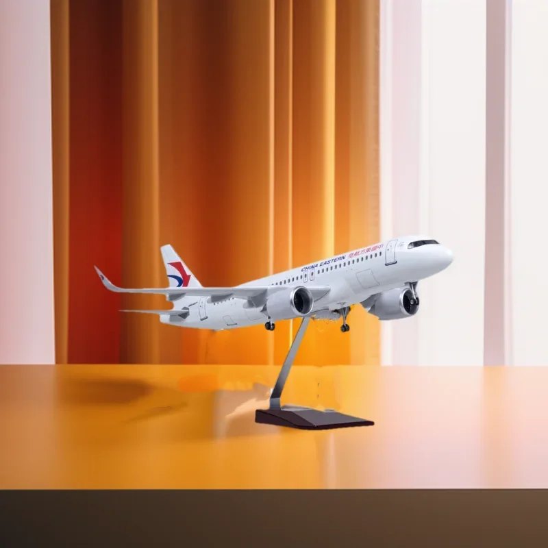 

Planes 47CM 1:157 Scale Souvenir Model Aircraft Plane B777 NEO China Eastern Airlines LED Light Die-casting Bathroom Accessories