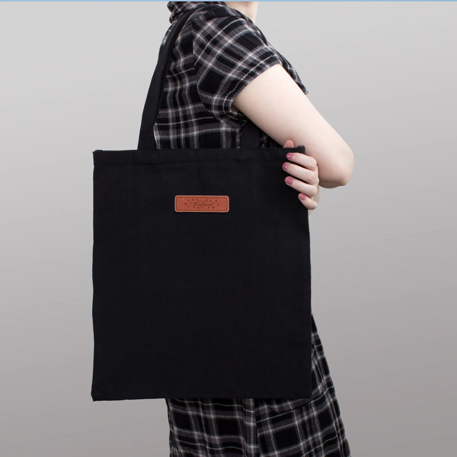 

50Pcs Cartoon Labels Premium Sewing Tags for Handmade Apparel Jeans Bag Hat DIY Clothing Label Decoration