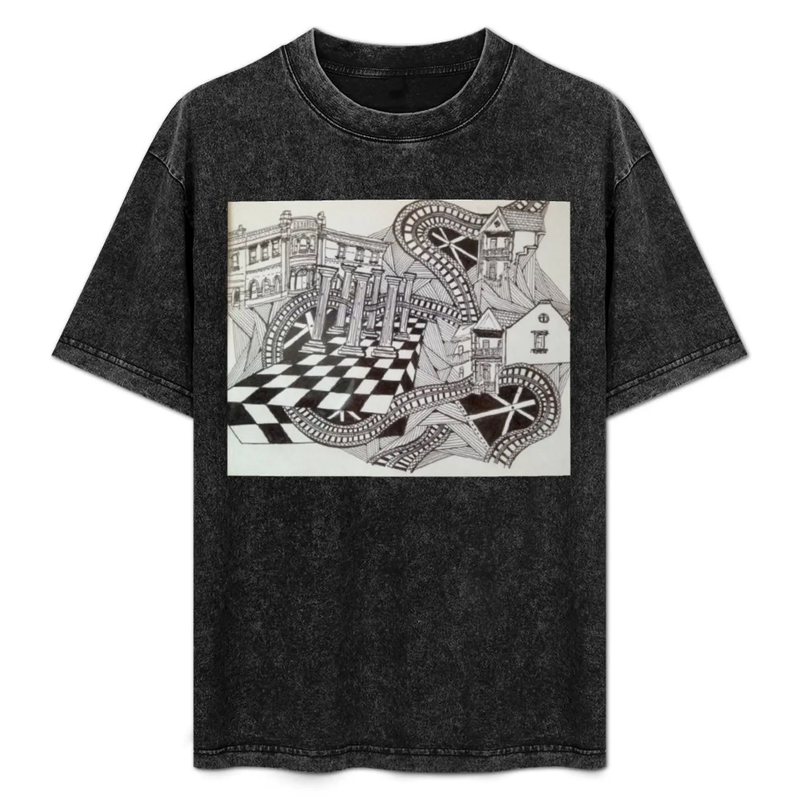 

‘One Off’ hand inked drawing’s T-Shirt Summer Festival T-Shirt