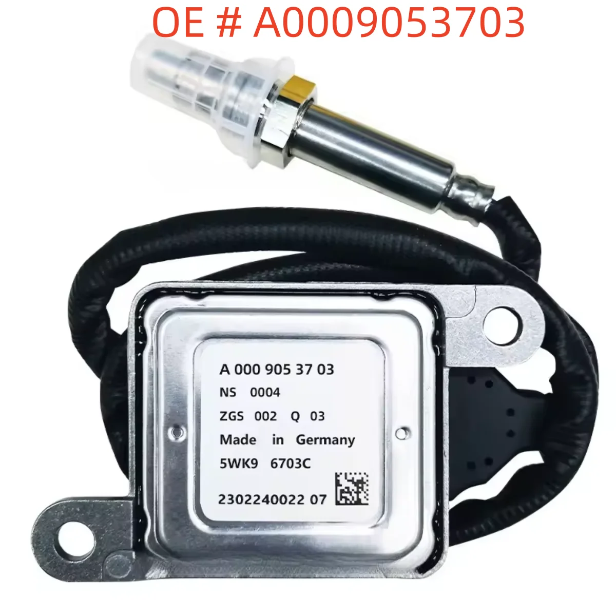 

High quality New A0009053703 Oxygen Nox Sensor For Mercedes-Benz R231 SL350 SL400 M276 5WK96703C 2012-18