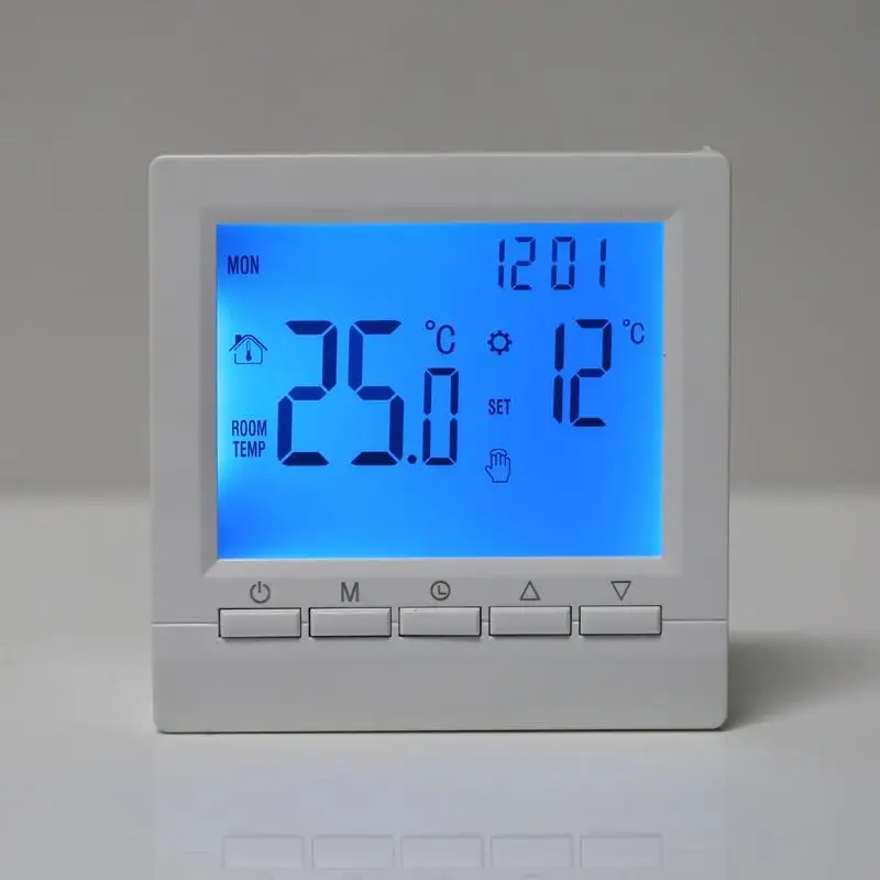 4XFD Air Conditioner Digital Temperature Controller for Smart Programmable Thermostat for Wall Hanging Steam Room