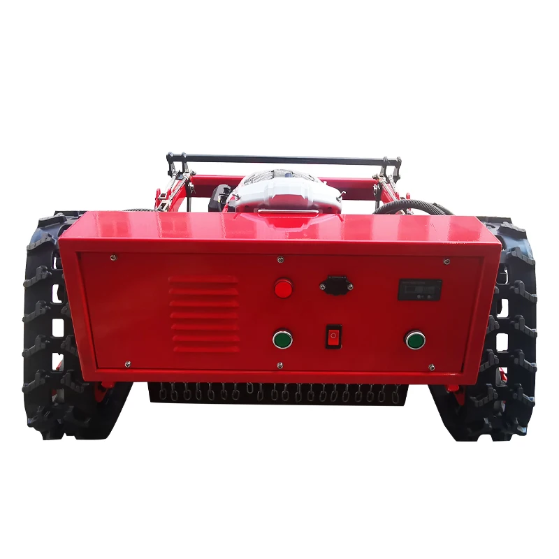 Multi-functional Remote Control Crawler Lawn Mower,Small Lawn Mower For Wasteland Mower