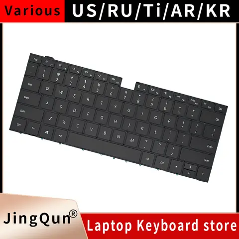 Clavier russe US RU espagnol français AZERTY pour HUAWEI MateBook X Pro MACHD-WFE9 WFE98 WXX9 MACHC-WAH9LP WAE9LP FR GR BE SP ES