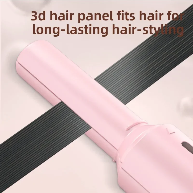 Portable Hair Straightener Mini Curling Iron Women Ceramic Straightening Styling Tools Curling and Straightened Dual-use Splint view 4