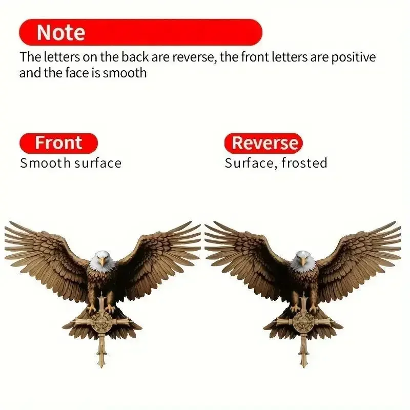 Eagle Cross Car Pendant Car Decorative Accessories Interior Moulding Creative Adorns Ornament Car Simulation Decors