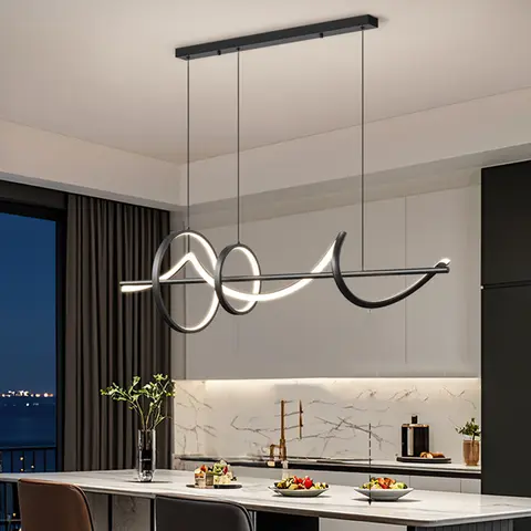 Sala da pranzo per decorazioni per la casa nordica Lampada a sospensione luci illuminazione per interni Lampada da soffitto lampadario a sospensione lampade per soggiorno