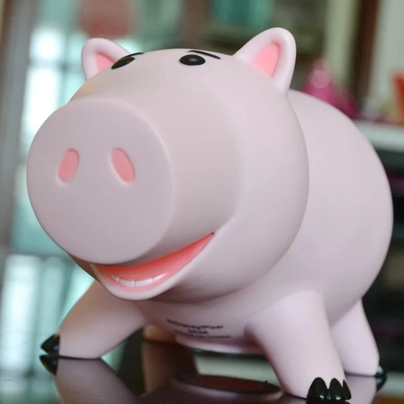 Disney Cartoon Toy Story Kawaii Piggy Bank Hamm Pig Coin Box Children Collectible Lovely Decor Kids Birthday Gifts for Friends