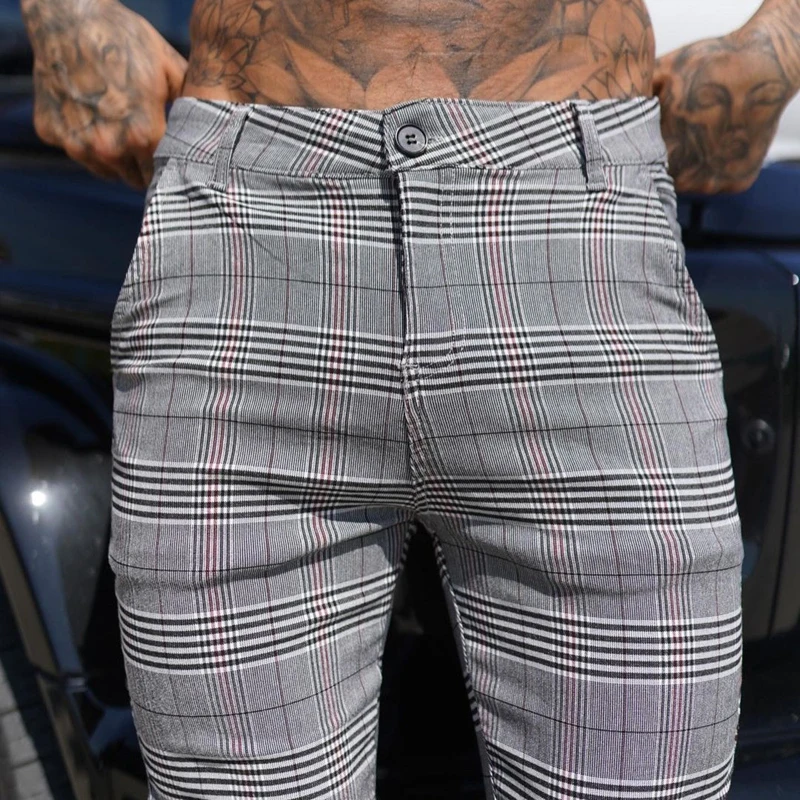 Mens free shipping high Skinny male Jogging pants classic Trousers Casual Daily For Office Parties streetwear